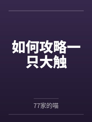 如何攻略一只大触