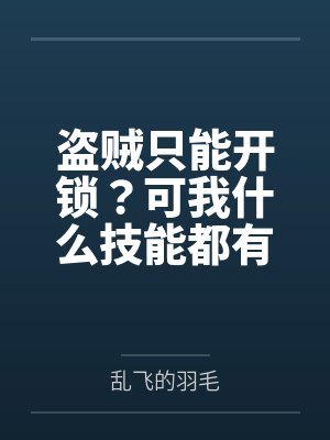 盗贼只能开锁？可我什么技能都有