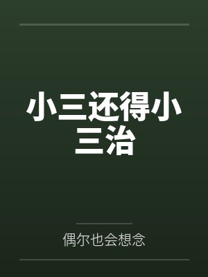 小三还得小三治
