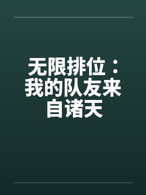 无限排位：我的队友来自诸天